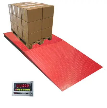 Click Here To Enlarge This Photo Of LOCOSC LP-R SERIES RAMPED PLATFORM SCALE